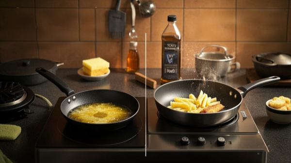 Padelle per friggere: come confrontare, scegliere e padroneggiare la padella perfetta